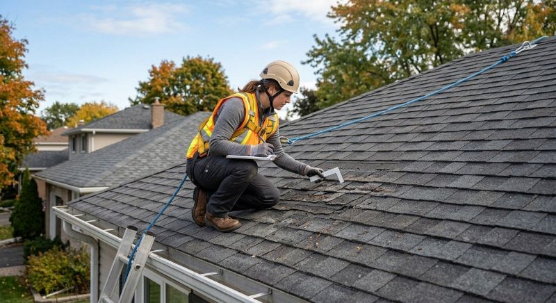 Roofing Evaluation in Montville, OH