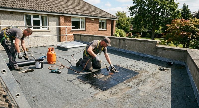 Rubber Roof Repair in Chesterland, OH