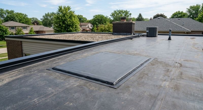 Rubber Roof Repair in Eastlake, OH