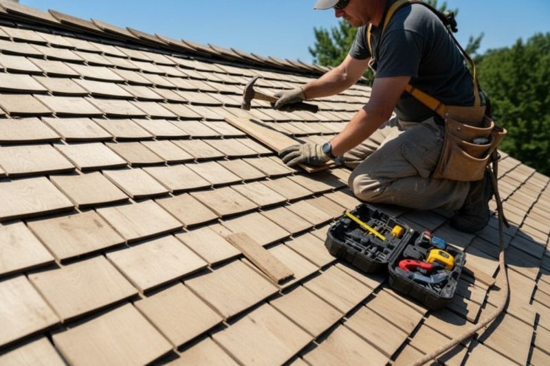 Shake Shingle Repair in Bedford, OH