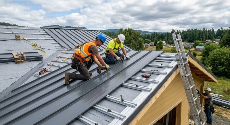 Sheet Roofing Installation in Hiram, OH