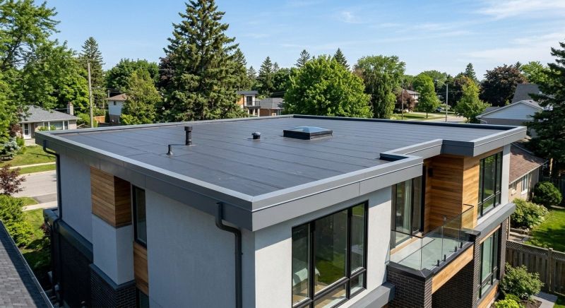 Single Ply Roof Installation in Chesterland, OH