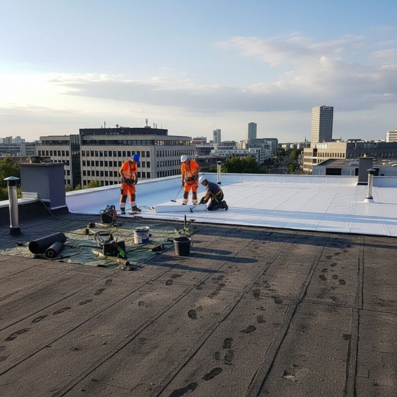 Single Ply Roof Repair in Beachwood, OH