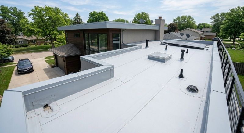 Single Ply Roof Replacement in Chagrin Falls, OH