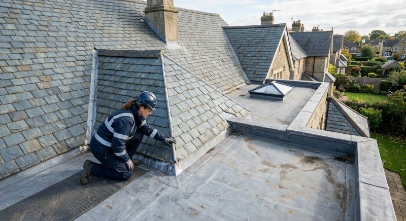 Slate Roof Inspection in Chardon, OH