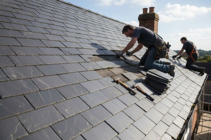 Slate Roof Repair in Hiram, OH