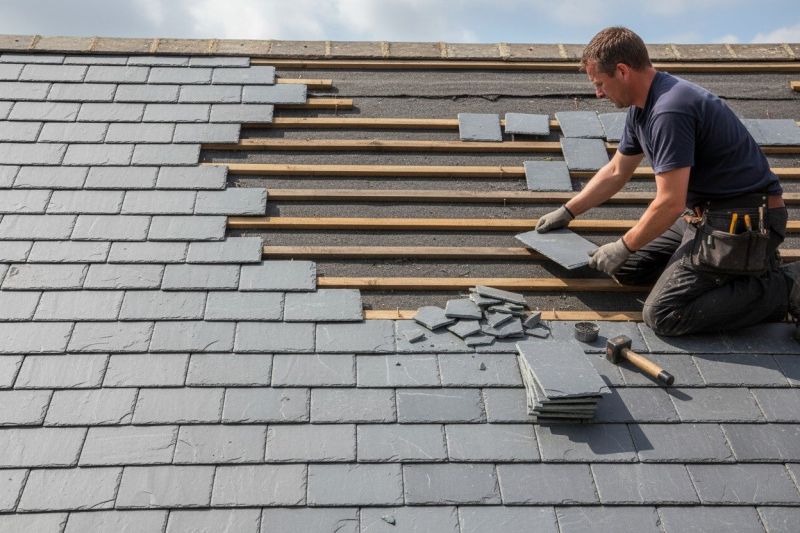 Slate Roof Repair in Middlefield, OH
