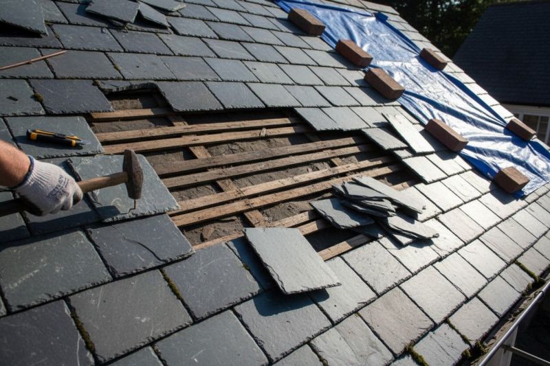 Slate Roof Repair in Perry, OH