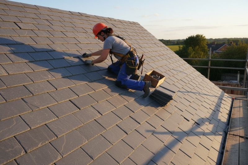 Slate Roof Repair in Twinsburg, OH