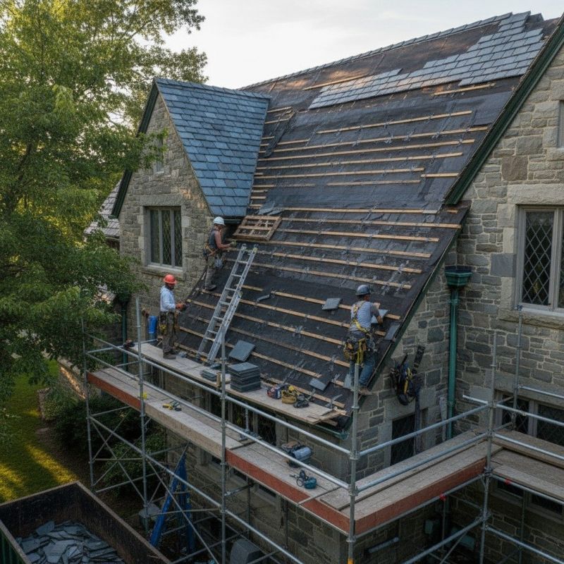 Slate Roof Replacement in Macedonia, OH