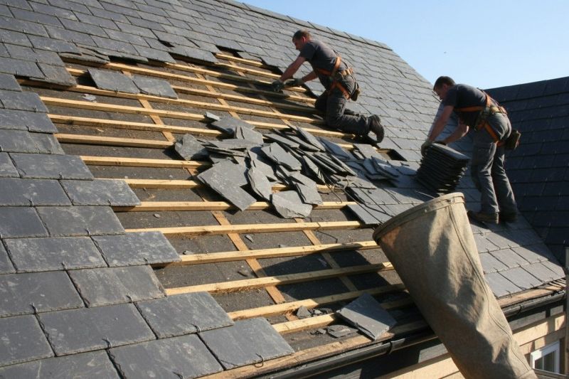 Slate Roof Replacement in Wickliffe, OH