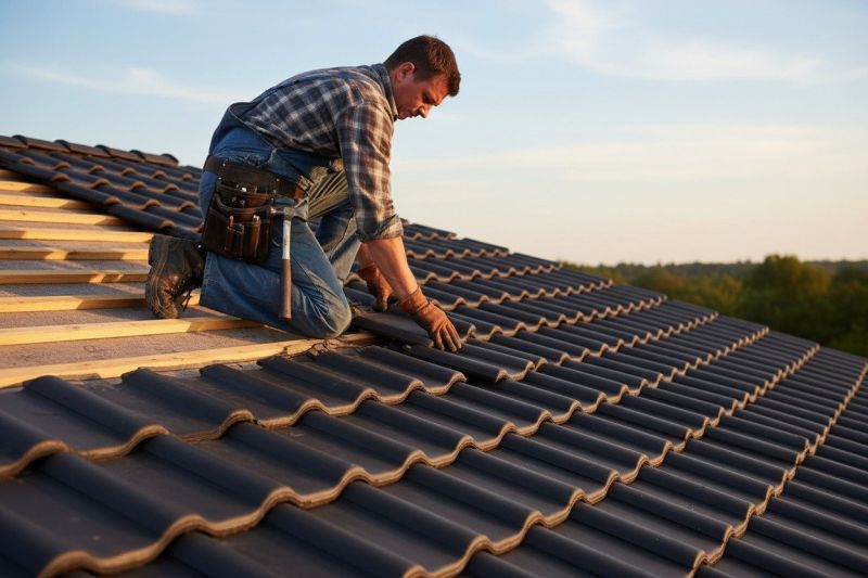 Spanish Tile Roof Replacement in Chardon, OH