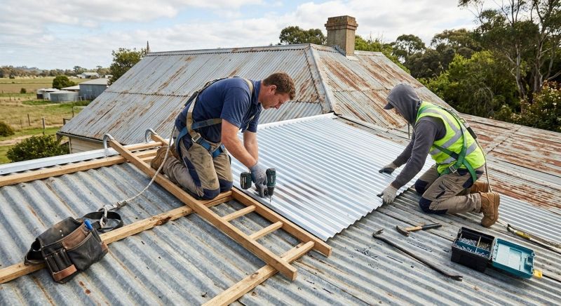 Steel Roof Repair in Chardon, OH