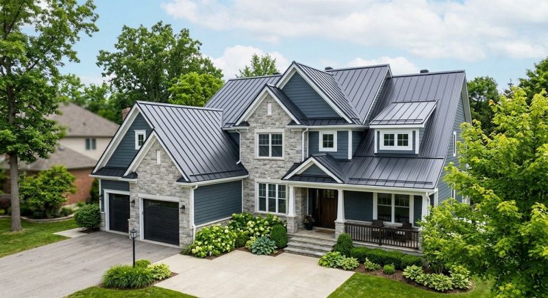 Steel Roof Replacement in Montville, OH