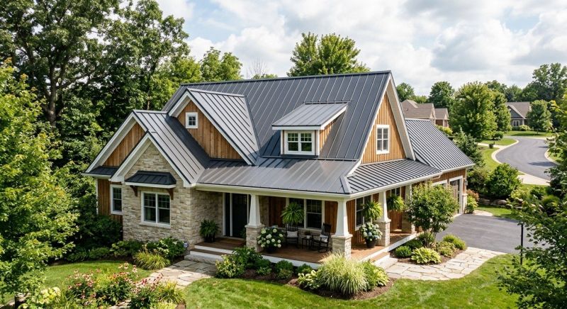 Steel Roof Replacement in Montville, OH