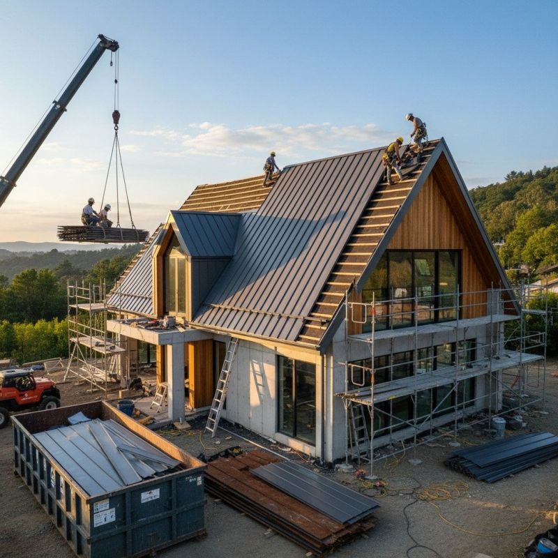 Steel Roof Replacement in Streetsboro, OH