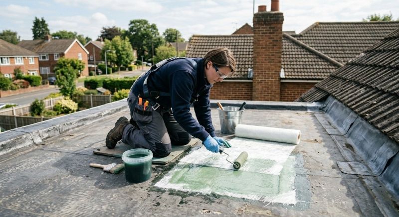 Synthetic Roof Repair in Chardon, OH