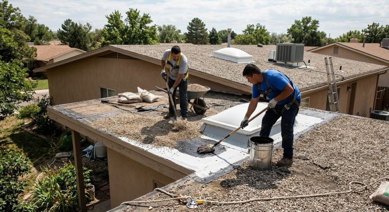 Tar And Gravel Roof Repair in Northfield, OH
