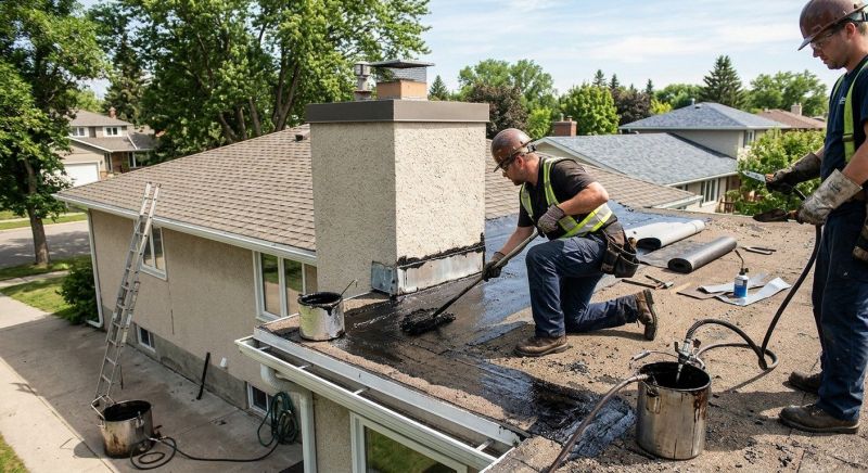 Tar And Gravel Roof Repair in Northfield, OH