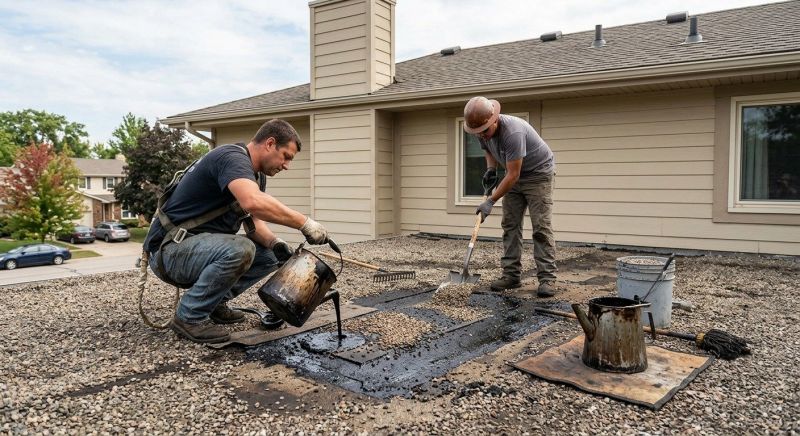 Tar And Gravel Roof Repair in Twinsburg, OH