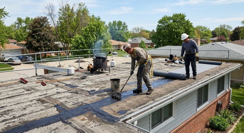 Tar Roof Repair in Chesterland, OH