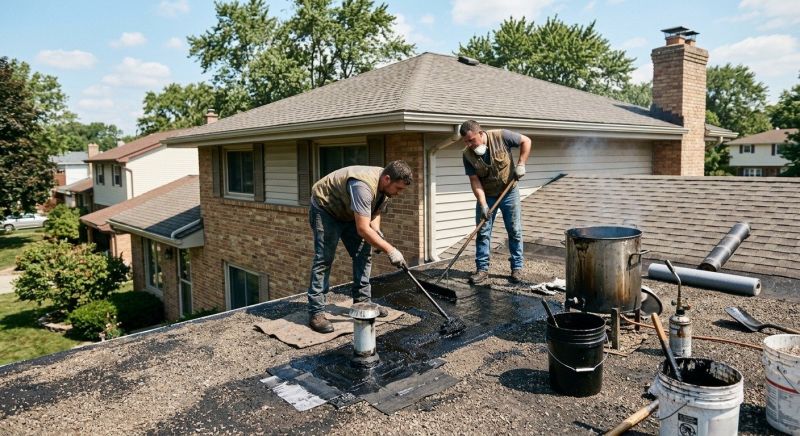 Tar Roof Repair in Euclid, OH