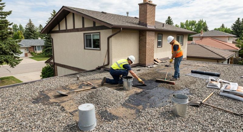 Tar Roof Repair in Chardon, OH