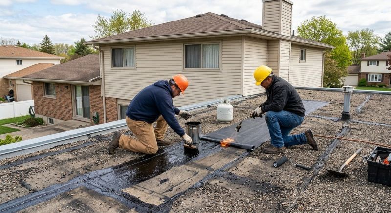 Tar Roof Repair in Newbury, OH