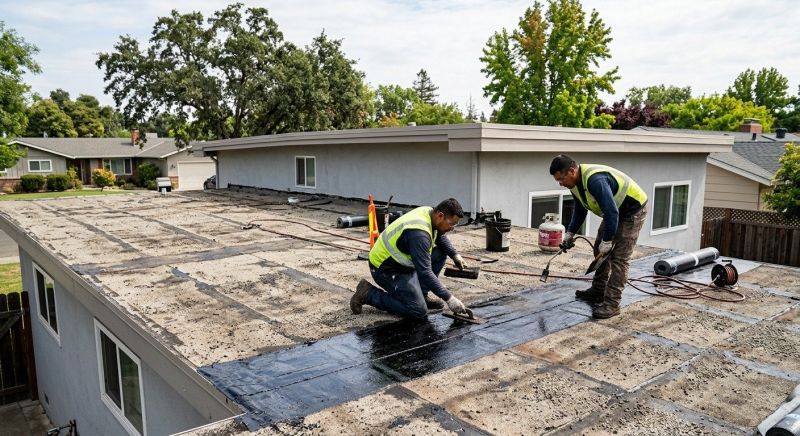 Tar Roof Repair in Painesville, OH