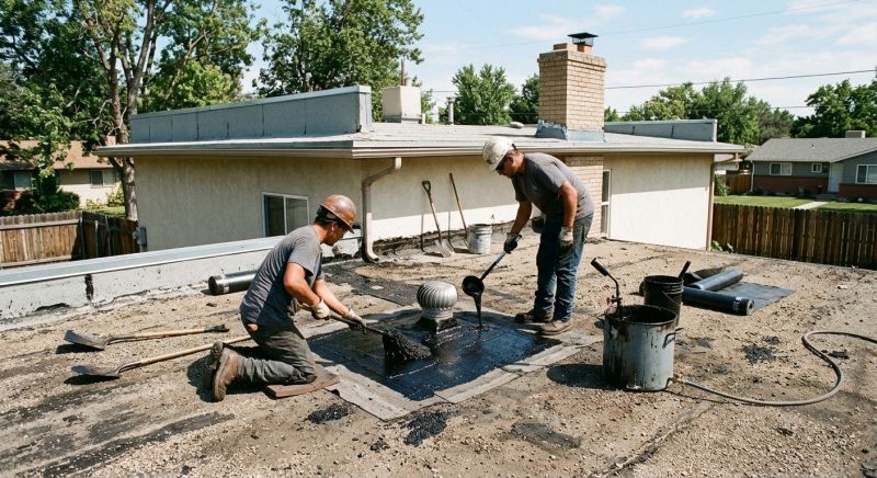 Tar Roof Repair in Perry, OH