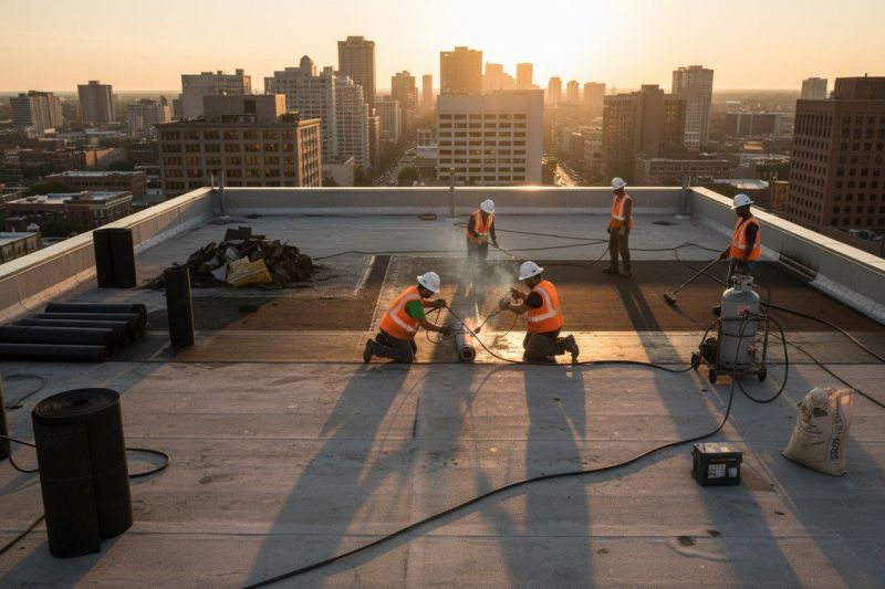 Tar Roof Replacement in Painesville, OH