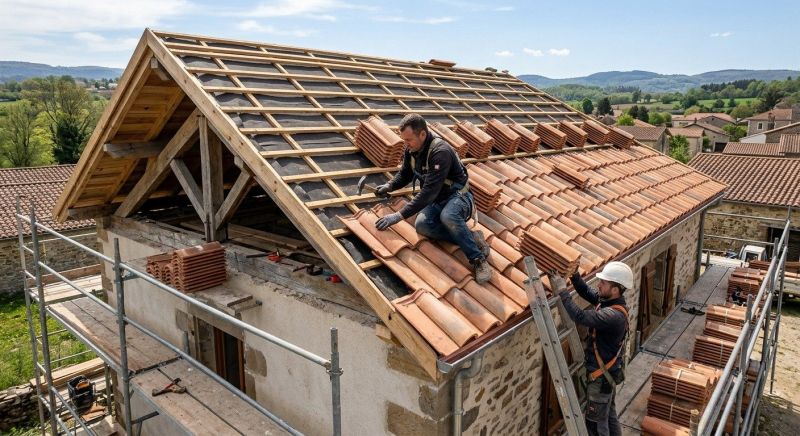 Tile Roof Installation in Jefferson, OH