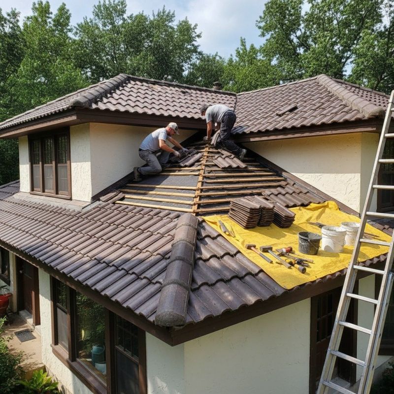 Tile Roof Repair in Hiram, OH