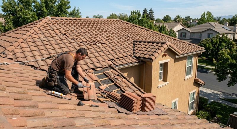 Tile Roof Repair in Chardon, OH
