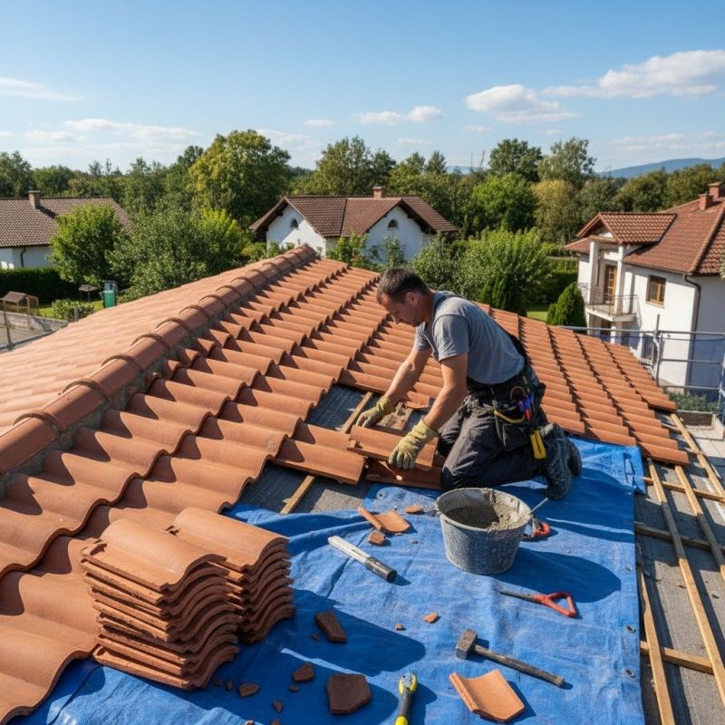 Tile Roof Repair in Chardon, OH