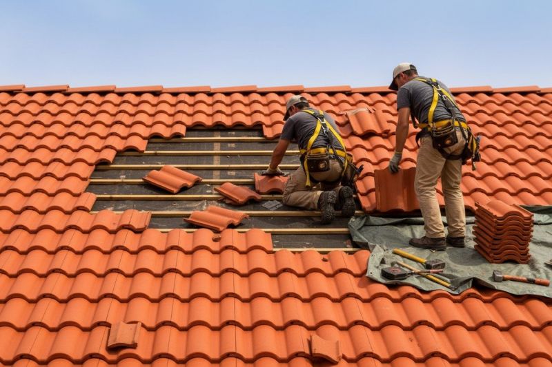 Tile Roof Repair in Madison, OH