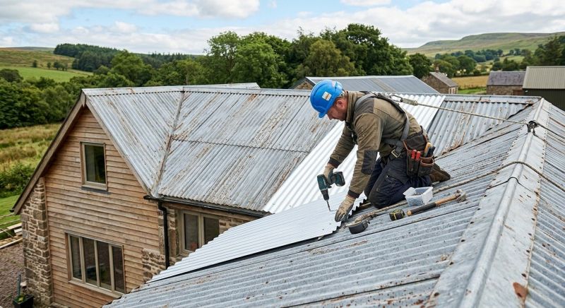 Tin Roof Repair in Chardon, OH