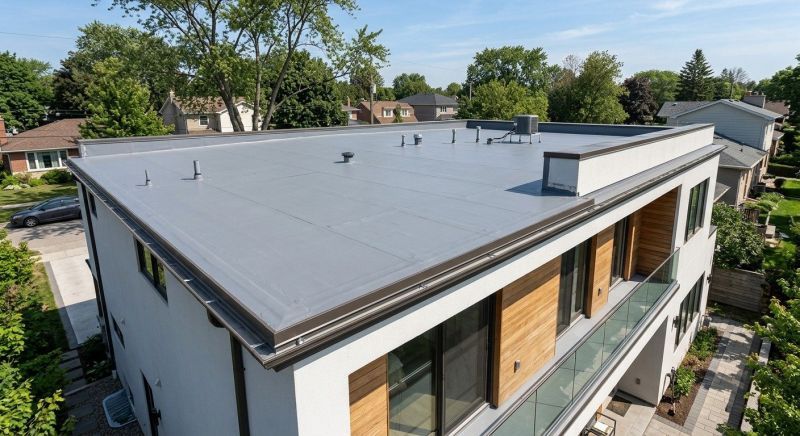 Tpo Roof Replacement in Aurora, OH
