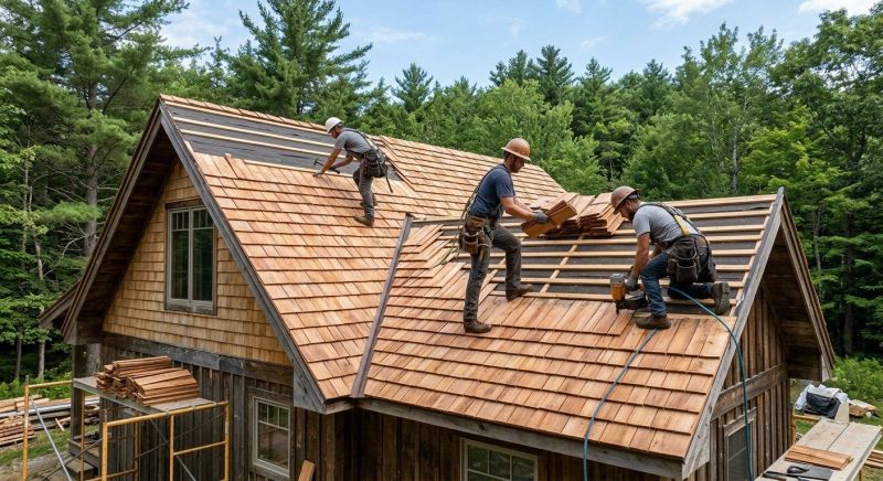Wood Roofing Installation in Bedford, OH