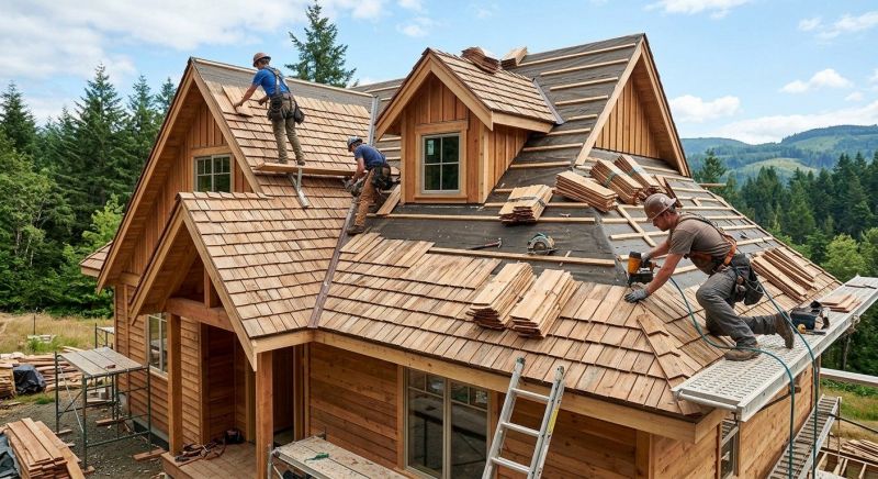 Wood Roofing Installation in Cleveland, OH