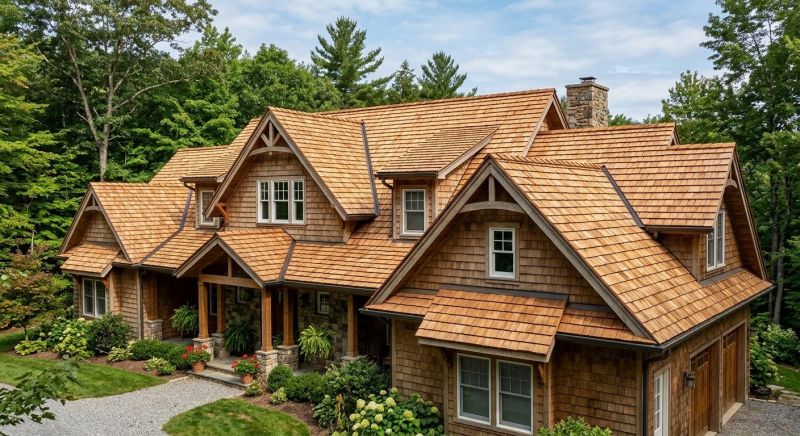 Wood Roofing Installation in Hiram, OH