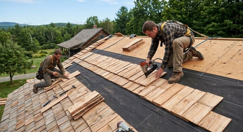 Wood Roofing Installation in Chardon, OH