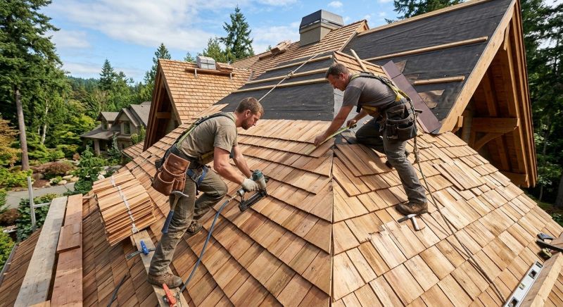 Wood Roofing Installation in Perry, OH