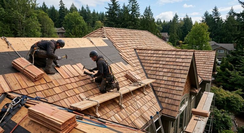 Wood Roofing Installation in Wickliffe, OH
