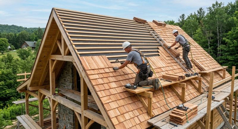 Wood Roofing Installation in Wickliffe, OH