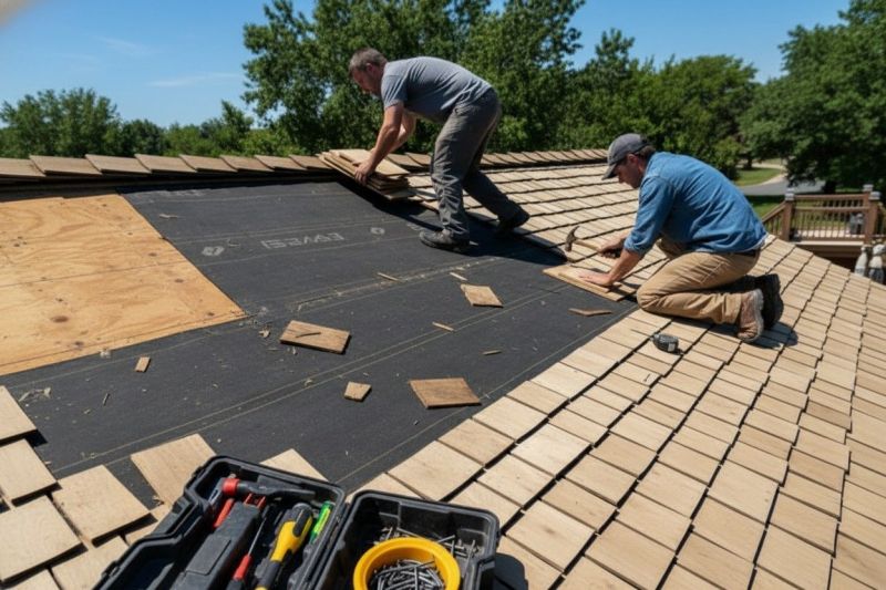 Wood Shake Roof Repair in Solon, OH