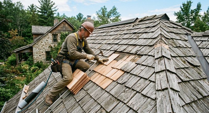 Wood Shake Roof Repair in Wickliffe, OH