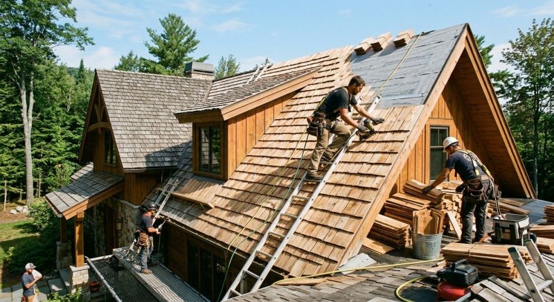 Wood Shake Roof Replacement in Mentor, OH