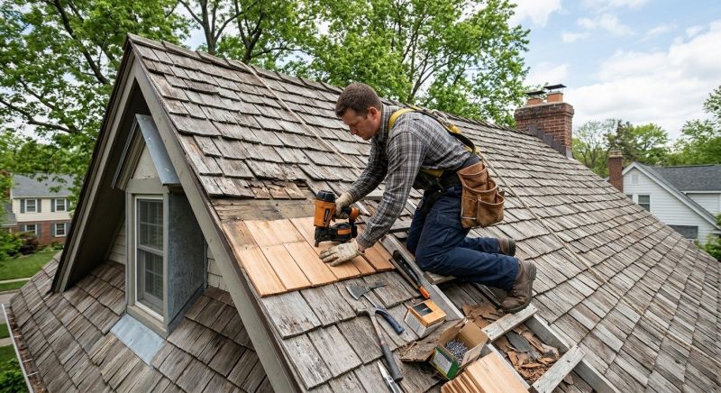 Wood Shingles Repair in Chagrin Falls, OH