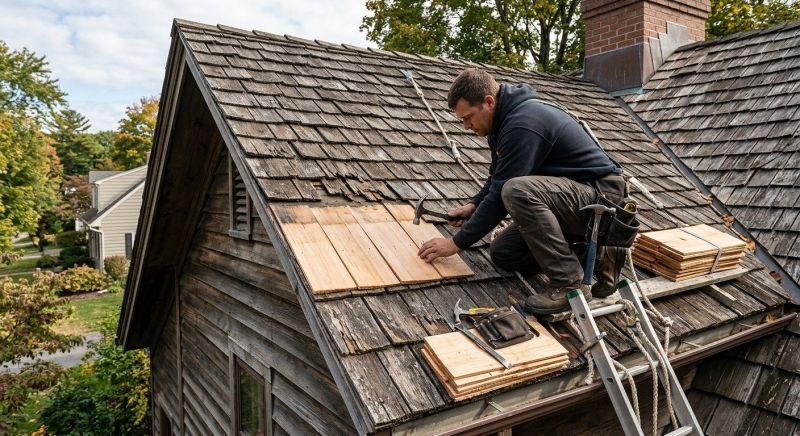 Wood Shingles Repair in Chesterland, OH